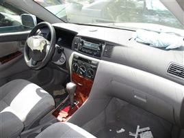2005 TOYOTA COROLLA LE, 1.8L AUTO, COLOR SILVER ,STK Z15935